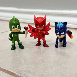 Kids pj masks mini figures toys